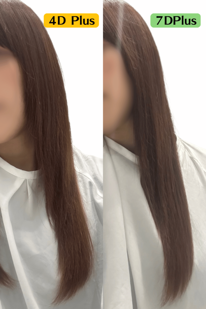 ヘアビューロンストレート4DPlusと7DPlusの違い【美容師が比較してみた】